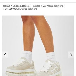 Naked Wolfe Virgo Trainers size 7